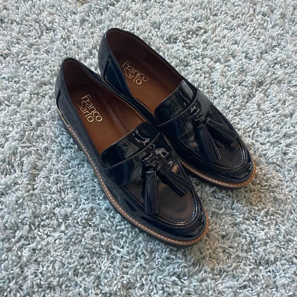 Franco Sarto navy Loafers